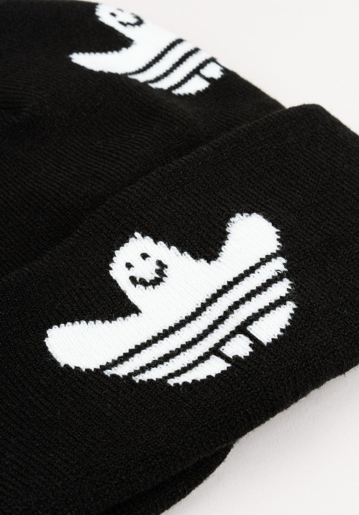 Shmoo black-white Rückenansicht