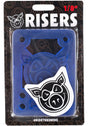 1/8"-Hard-Riser blue Vorderansicht