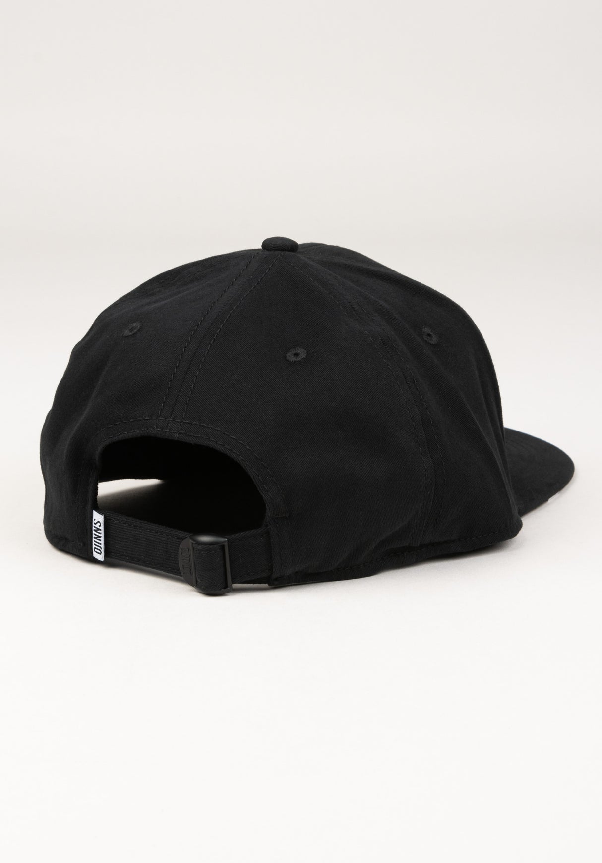 6P TrueFit 2.0 Brushed Twill black Rückenansicht