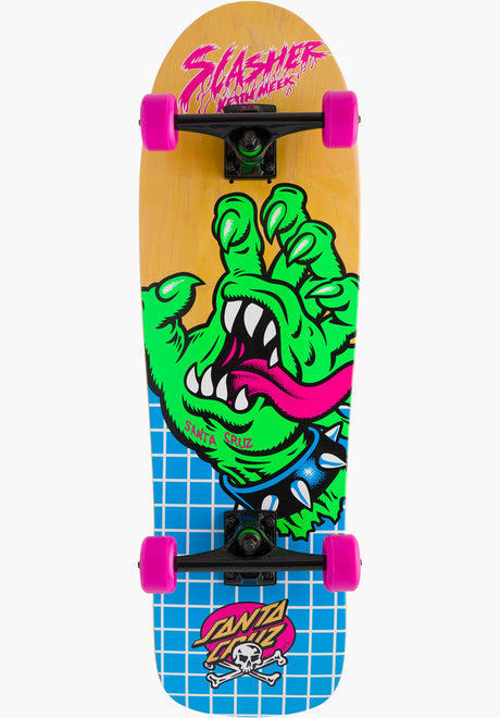 Meek OG Slasher Hand Shaped green-pink Vorderansicht