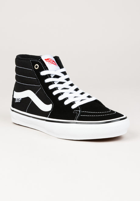 Skate SK8-Hi black-white Vorderansicht