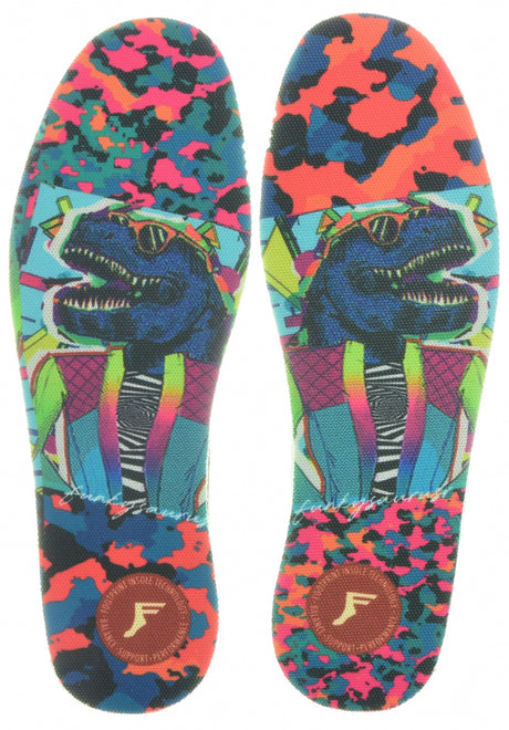 King Foam 5mm Kevin Romar Funkysaurus multicolor Vorderansicht