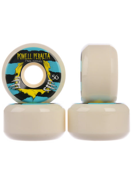 Park Ripper PF white-turquoise Rückenansicht