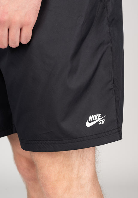 Novelty Chino Short black-white Oberansicht