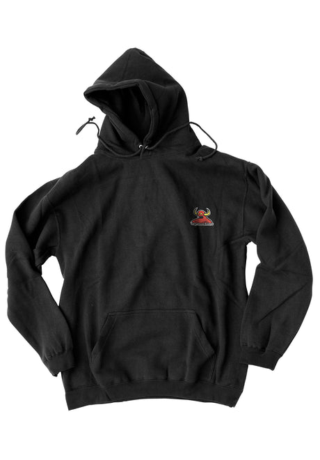 Monster Embroidered black Vorderansicht