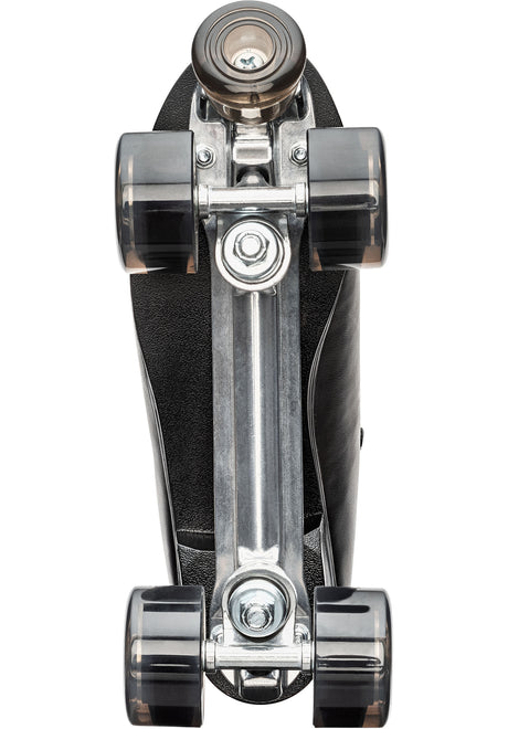 Quad Rollschuhe / Rollerskates black Rückenansicht