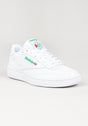Club C 85 white-green Vorderansicht
