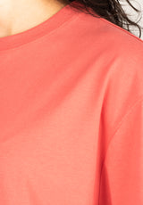 W Essential Tee pearlpink Close-Up2