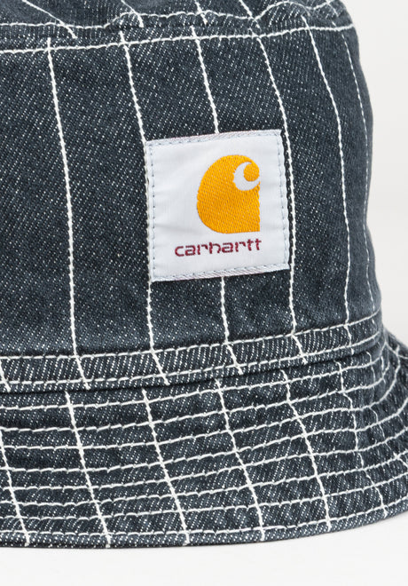 Orlean Bucket Hat orleanstripeblack-white Rückenansicht