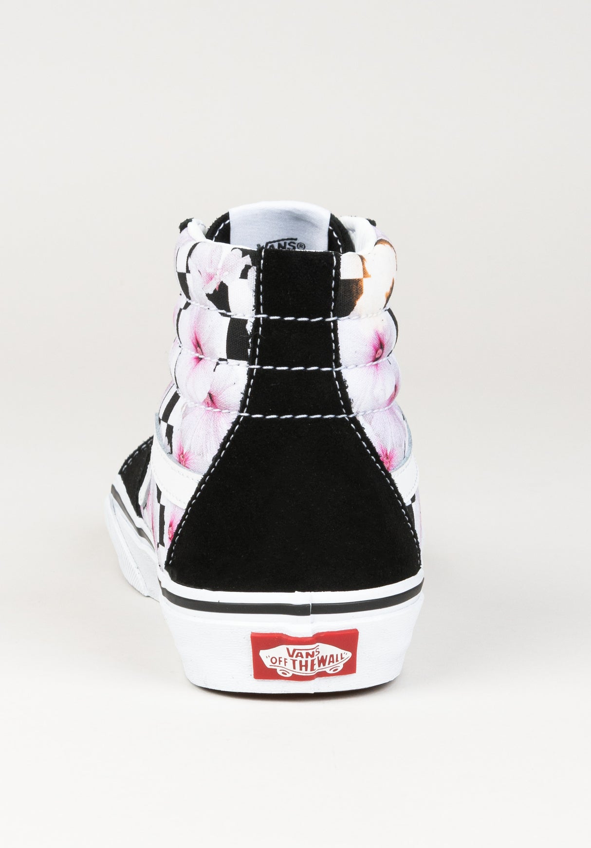 Sk8-Hi hibiscuscheckblack Seitenansicht