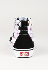 Sk8-Hi hibiscuscheckblack Seitenansicht