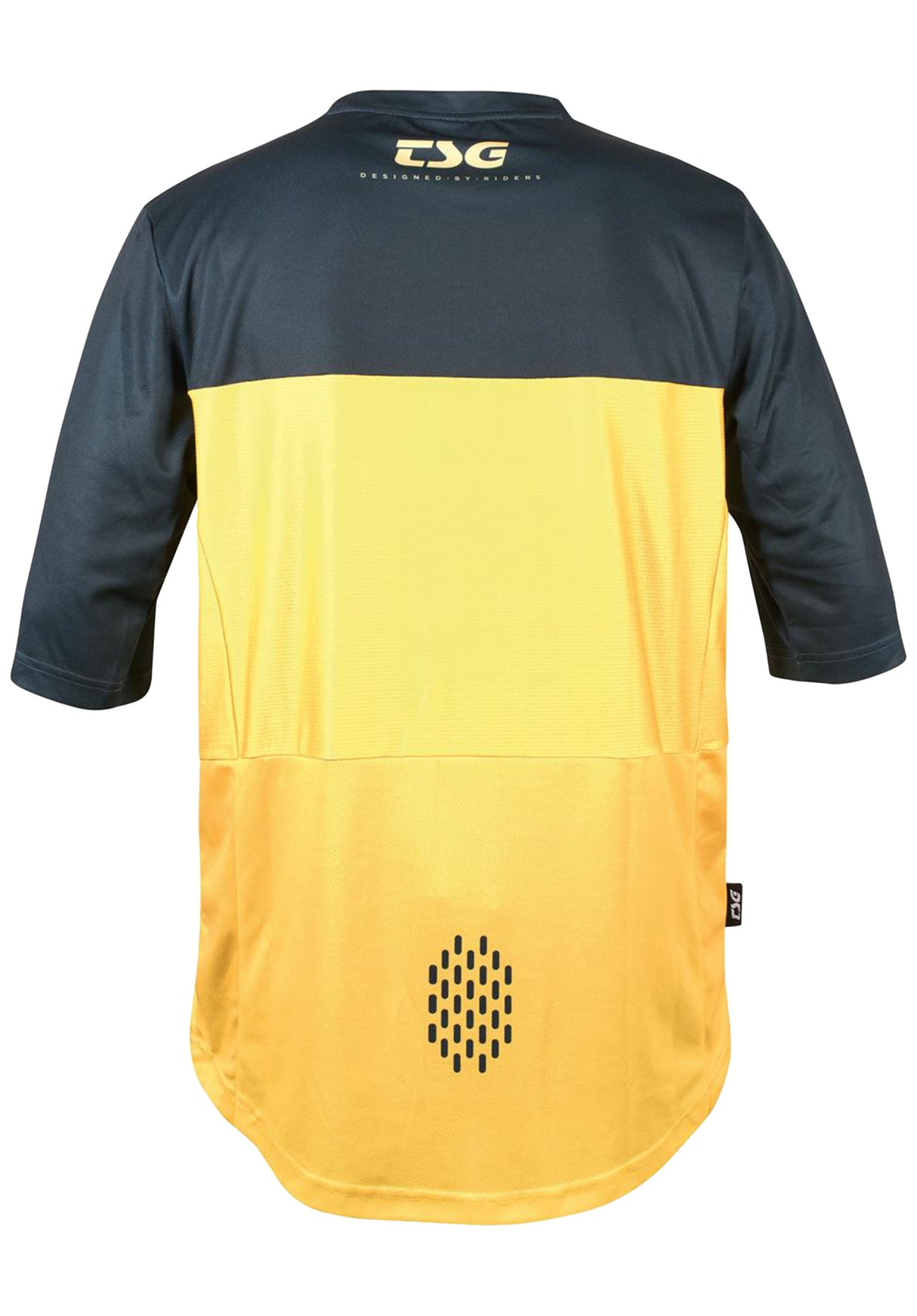 Swamp Jersey ochre navy Rückenansicht