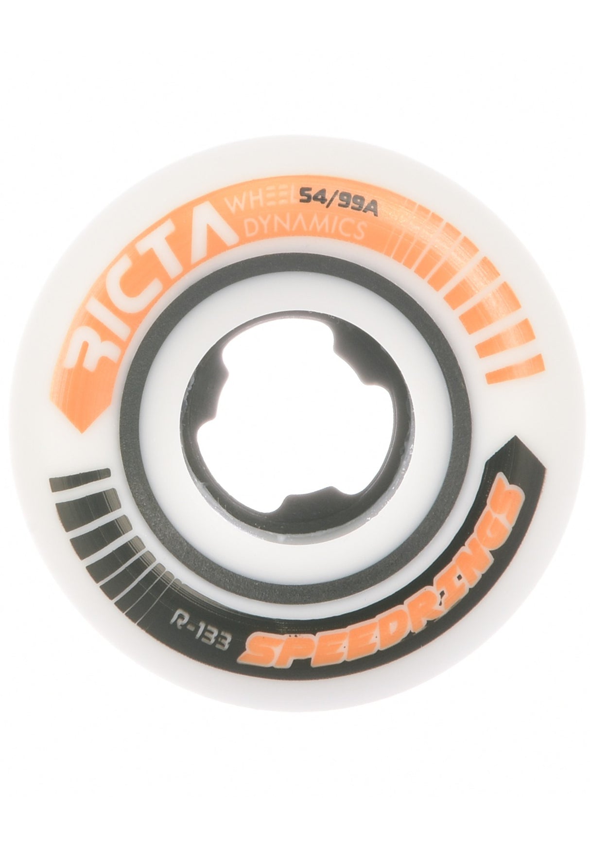 Speedrings Wide 99A white-bronze Vorderansicht