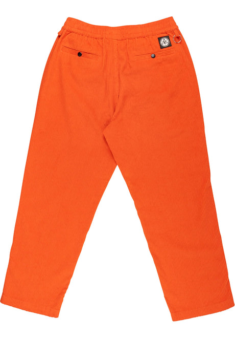 Hydra Corduroy Elastic Pants pumpkin Rückenansicht