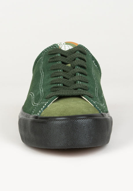 VM003 Suede Low duogreen-black Rückenansicht