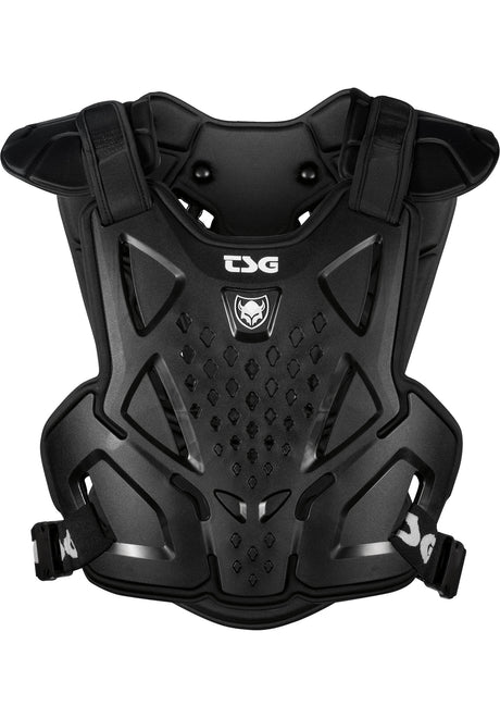Chest Guard Adult black Rückenansicht