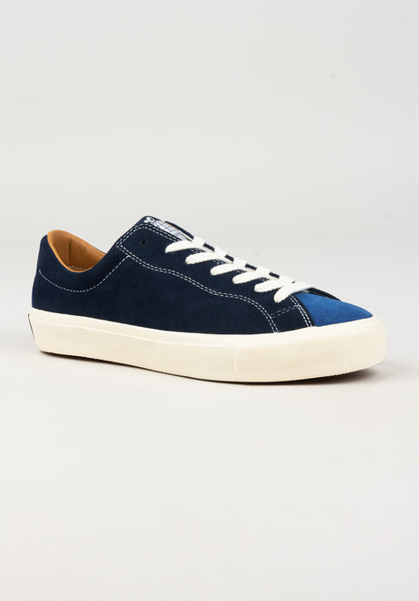 VM003 Suede Low duoblue-white Vorderansicht