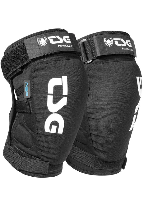 Kneepad Patrol A 2.0 black Vorderansicht