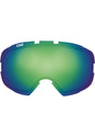 Replacement Lens Goggle One green chrome Vorderansicht