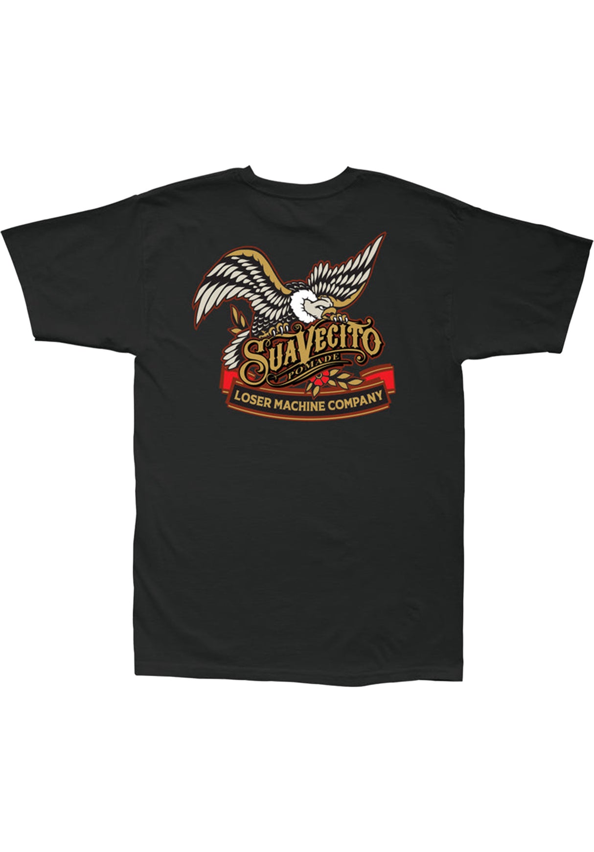 x Suavecito Cutlass black Rückenansicht