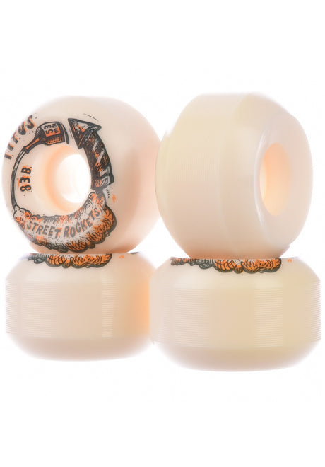 Street Rocket Conical 83B white Oberansicht