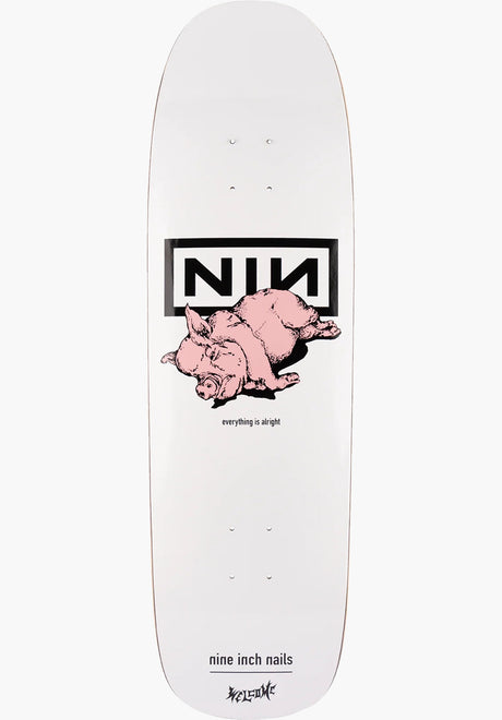 x NIN Pig Deck on Golem white Vorderansicht