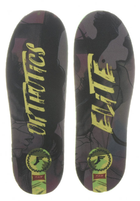 King Foam Orthotic Elite Classic black-yellow Vorderansicht