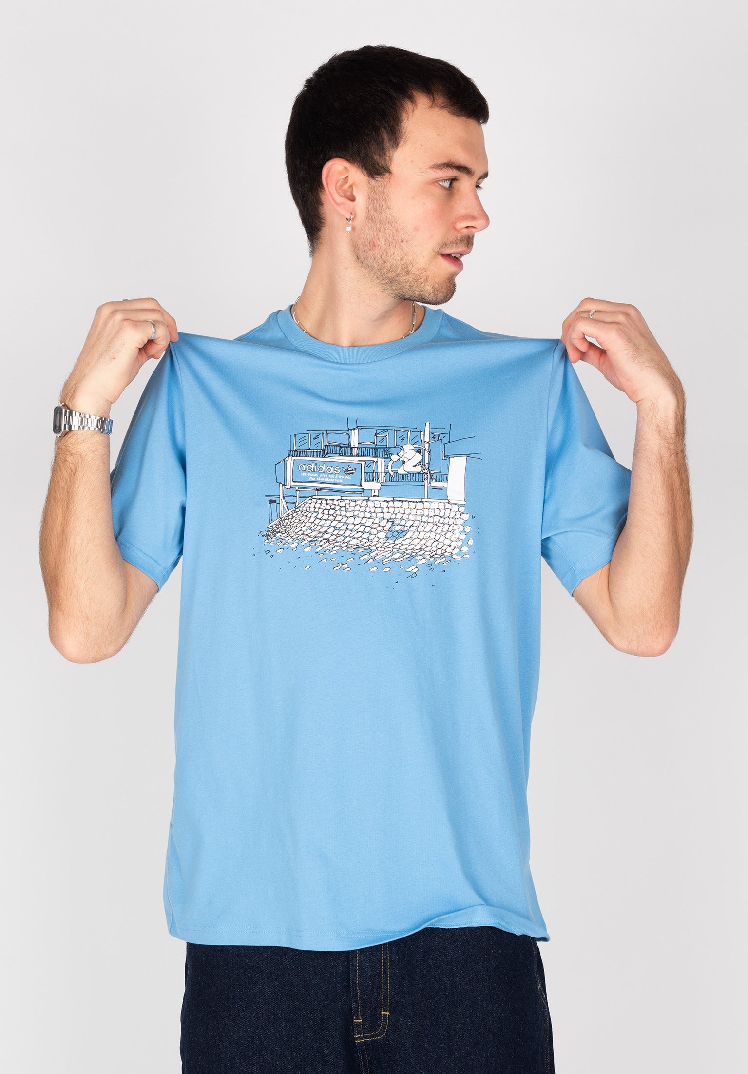 Adidas multicolor t shirt clearance