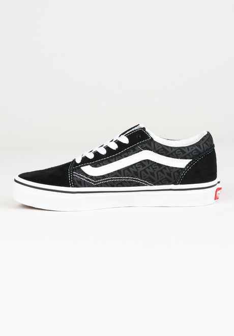 JN Old Skool logoblack-truewhite Oberansicht