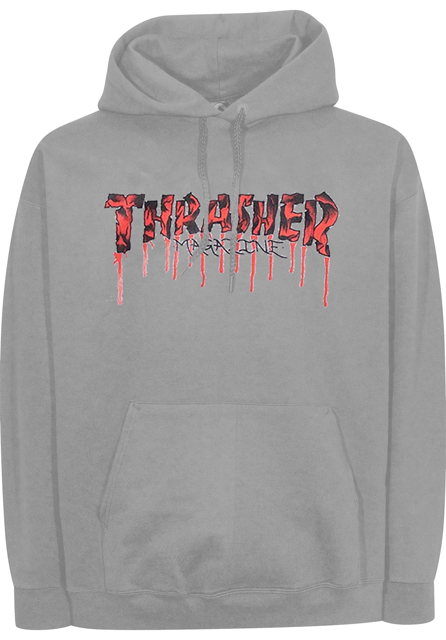 Blood Drip Thrasher Hoodie in lightsteel fur Herren TITUS