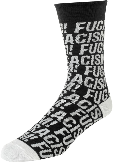 Sigtuna Fuck Racism Pattern black Vorderansicht