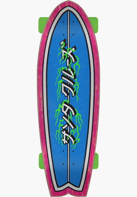 Inferno Dot Shark pink Rückenansicht