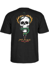 Powell Peralta McGill T-Shirt - Totenkopf & Snake Design Für Skateboard-Fans