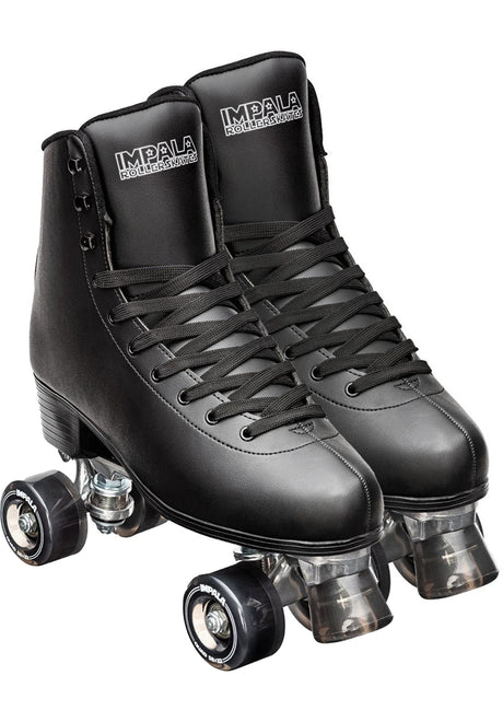 Quad Rollschuhe / Rollerskates black Vorderansicht