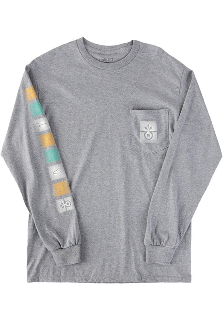 Dot Gain Pocket heathergrey Vorderansicht
