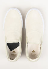 Wino G6 Slip-On X This Is Skateboarding white Close-Up2