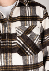 Trademark Flannel Overshirt sand Close-Up2