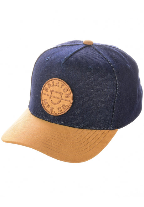 Crest C MP denim-caramelsuede Vorderansicht