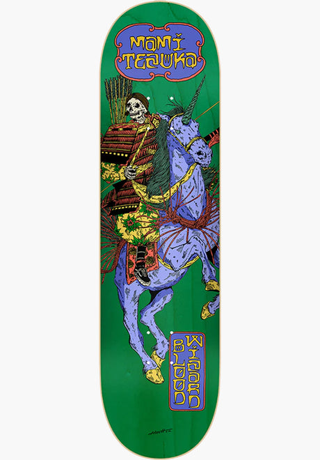 Mami Tezuka Unicorn green Vorderansicht