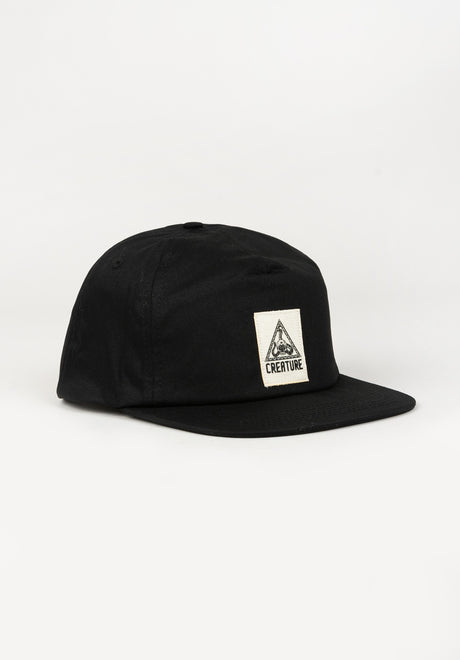 Take Warning Snapback Mid black Vorderansicht