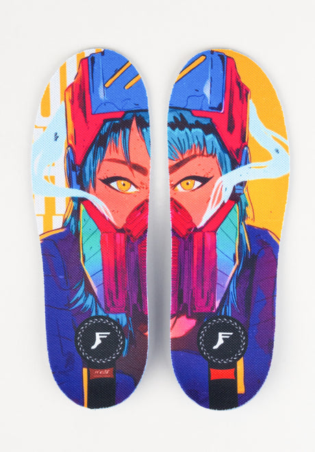 Kingfoam Orthotic Elite Insoles Diber Kato Ciber Girl multicolored Vorderansicht