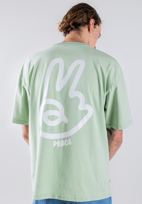 Peace green-fade Vorderansicht