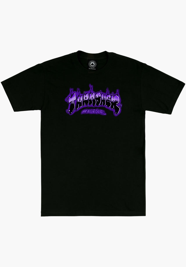 Airbrush black-purple Vorderansicht