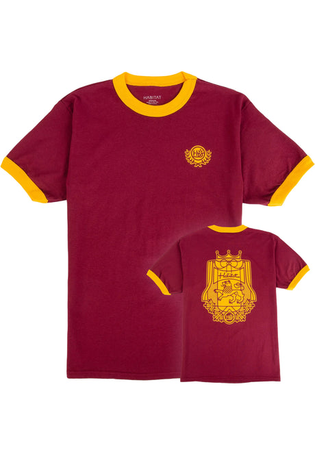 Coat of Arms Ringer maroon Vorderansicht