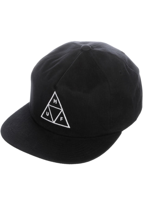 Triple Triangle Snapback black Vorderansicht