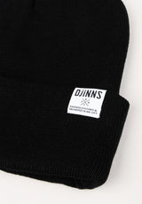 Basic Recycled Yarn black Rückenansicht
