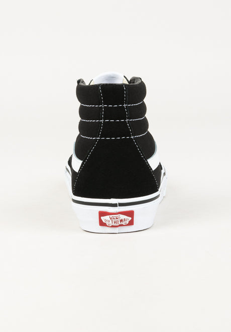 Sk8-Hi black-black-white Seitenansicht