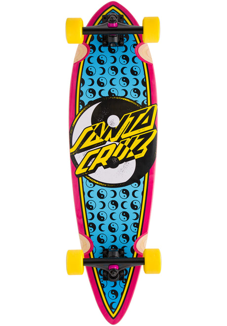 Yin Yang Dot Pintail blue-yellow Vorderansicht