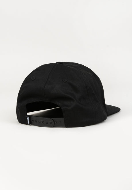 Take Warning Snapback Mid black Rückenansicht