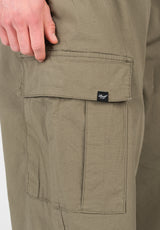 Para Cargo stonegreen-ripstop Close-Up2